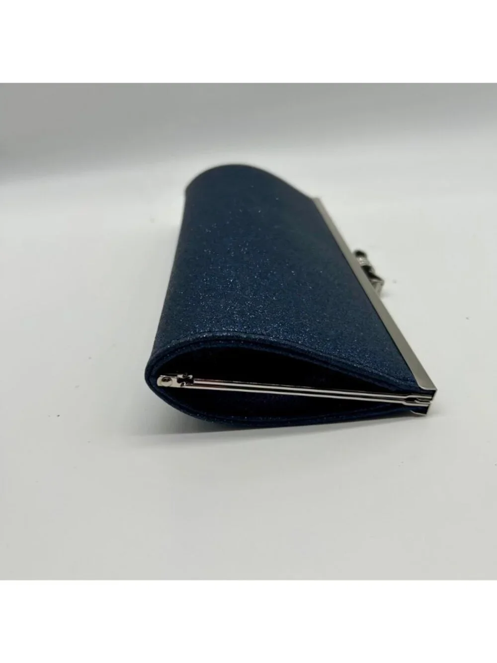 I.N.C. International Concepts Navy Blue Fabric Evening Clutch